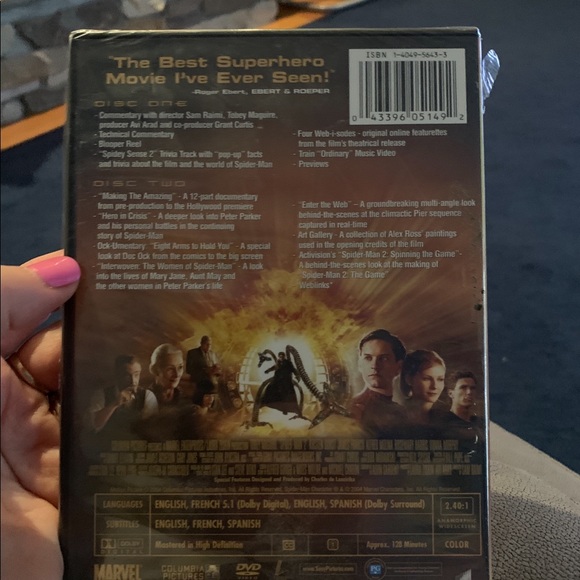 New , SpiderMan 2 DVD: 2-Disc Widescreen - Picture 2 of 3